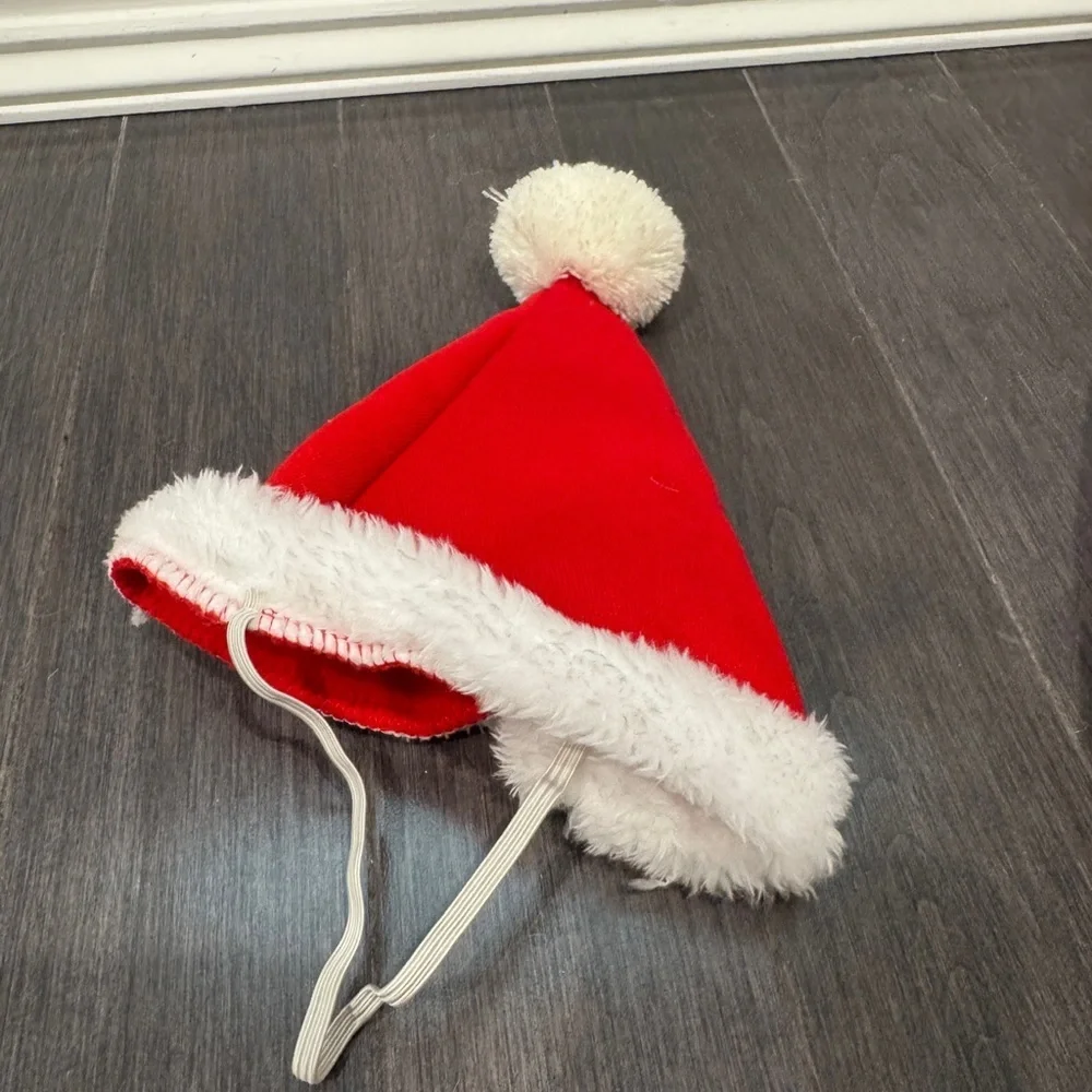 Barkbox Festive Red and White Pet Dog Santa Christmas Hat